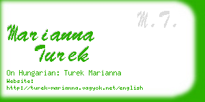 marianna turek business card